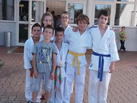 Le JCB lors de l'interclub de Riorges